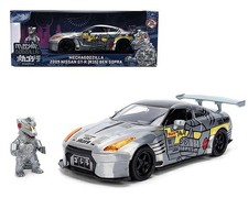 1/24 GODZILLA MECHAGODZILLA 2009 NISSAN GT-R WITH FIGURE 36285
