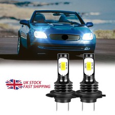 For Mercedes SLK R170 R171 R172 - 2x H7 LED Headlight Bulbs Kit Low BEAM 6000K