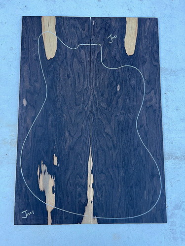 African blackwood bookmatched - african,