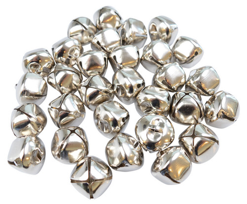 20mm silver jingle bells - 20mm, cat