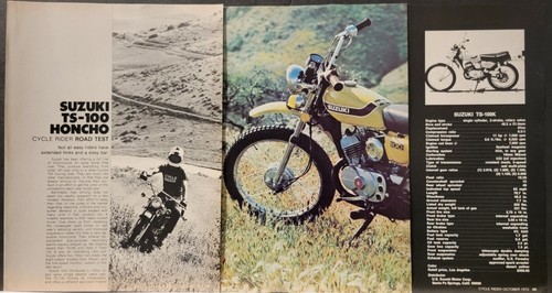 1973 suzuki ts100 - 1973,