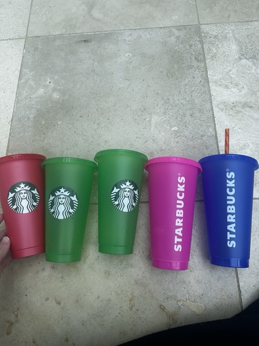 Starbucks reusable cup - reusable, bundle