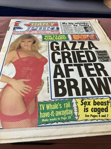 Sunday daily sport newspaper - daily,