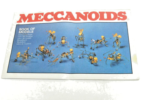 Meccano meccanoids book - meccano,