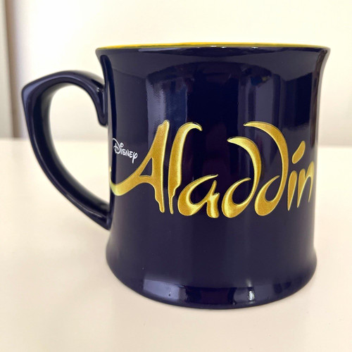 Disney aladdin blue gold mug - blue,