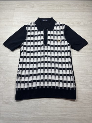 Fred perry knitted polo shirt - perry,