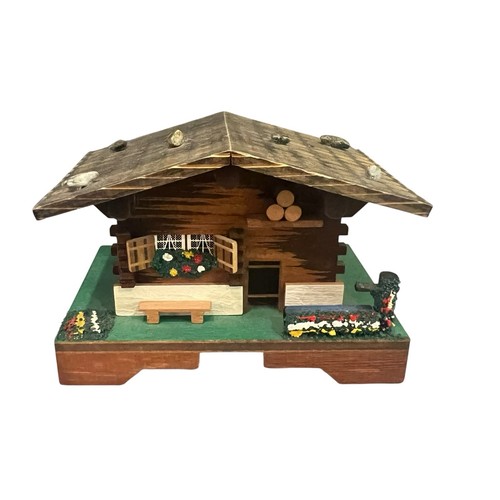 Vintage swiss reuge chalet - swiss,