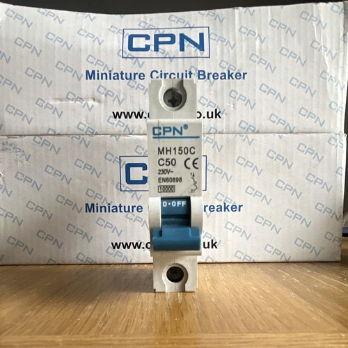 Cpn 50a curve 230v pole - 50a,