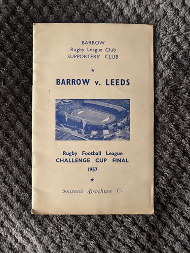 1957 rugby league challenge - league,