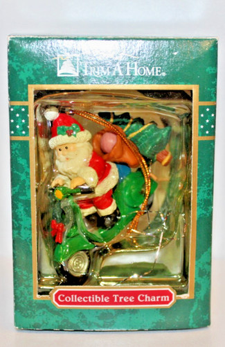 Vintage trim home christmas - trim, a