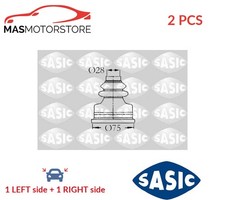 CV JOINT BOOT KIT PAIR TRANSMISSION END SASIC 2873773 2PCS A NEW OE REPLACEMENT