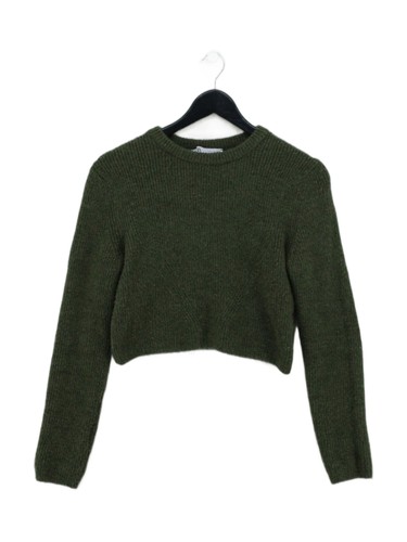 Zara women jumper - women's, green