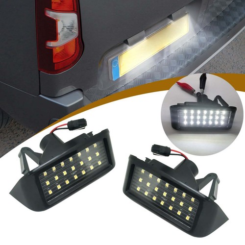 Led licence number plate - 2x,