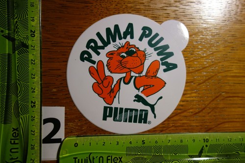 Old sticker sports shoes
