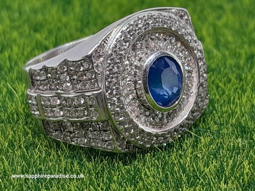 Natural ceylon blue sapphire - blue,