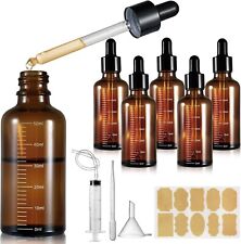 5 x 30ml 50ml Dropper Bottle
