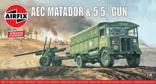 Airfix AEC Matador & 5.5inch