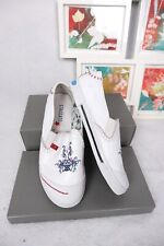 Staccato leather white ladies