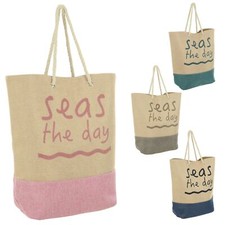 Large Beach Bag Canvas Style