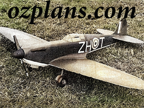 Wwii supermarine spitfire - wwii, 56"