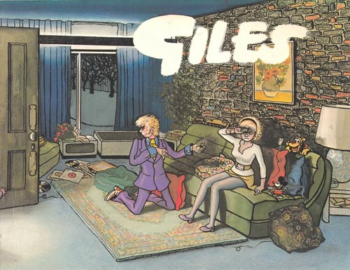 Giles 26th series cartoon - giles,