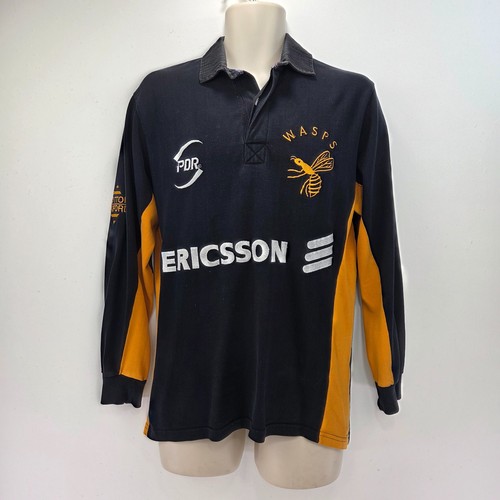 Cotton oxford wasps rugby polo - cotton,