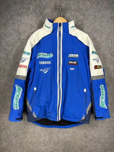 Yamaha jacket mens blue - jacket,