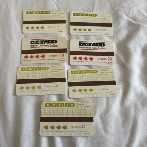 Digicard electro card - card, register