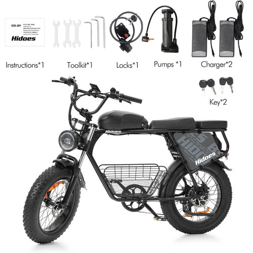 Hidoes electric bike - b9, 1000