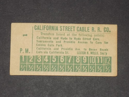 California street cable - california,