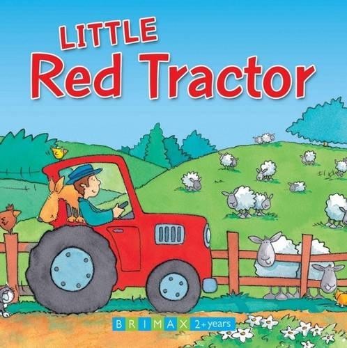 Little red tractor busy day - tractor, (busy