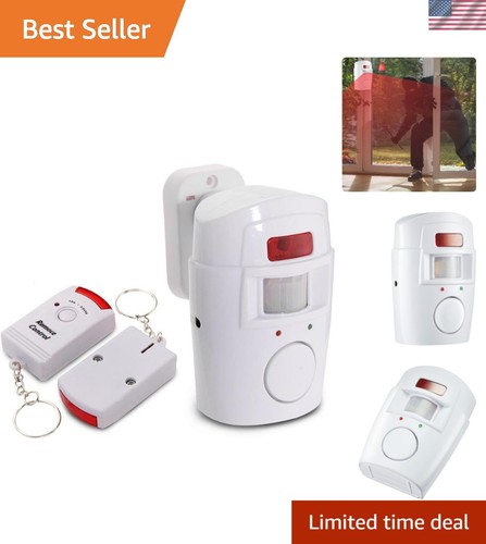 Battery powered burglar alarm - battery-powered,