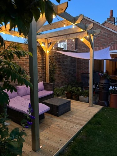 Quality wood timber garden hot - wood,