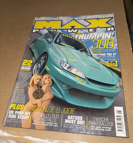 Max power magazine july 2005 - magazine,