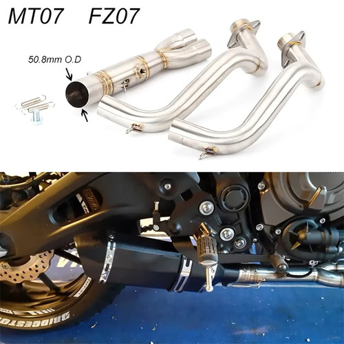 Exhaust front pipe muffler for - front,