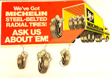 Rare michelin truck - tyres, sign