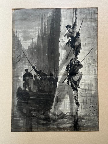 Original watercolour alfred - original, watercolour,