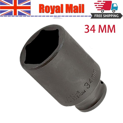 34mm socket deep impact - deep, 1/2"