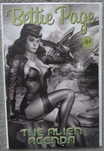 Bettie page alien agenda 1 - bettie,