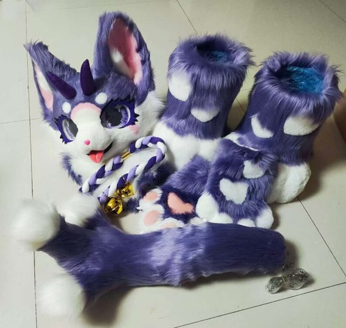 Fursuit long husky fox - long,