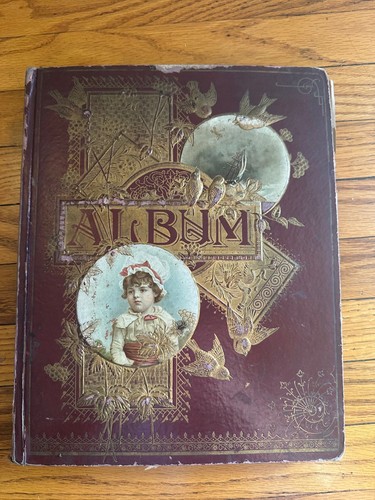 Late victorian scrapbook - late, w/
