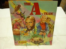 The A-Team Vintage Panini Sticker Album Collectable Book 1983 Incomplete [DL]