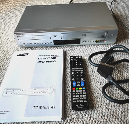 Samsung dvd v5500 dual deck - samsung,