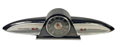 RARE DANBURY MINT 1957 DASHBOARD CORVETTE FUEL INJECTION MANTLE CLOCK BATTERY