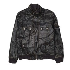 GUESS Leather Jacket Coat