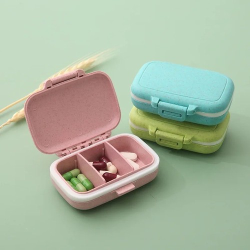 Daily pill box - box, portable
