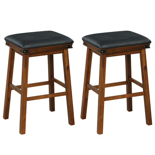 76cm upholstered bar stool set - upholstered,