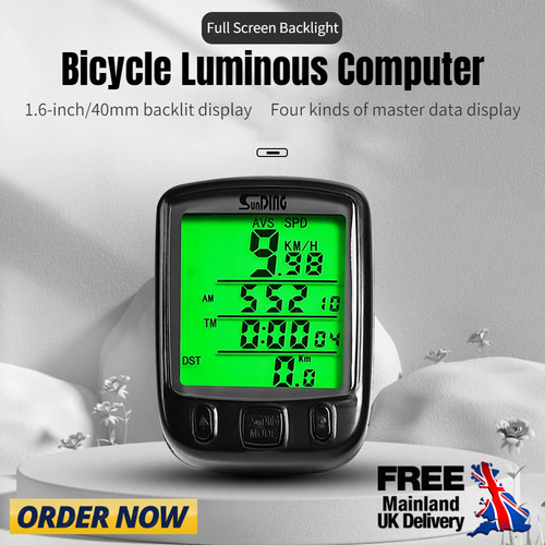 Waterproof bicycle speedometer - waterproof,