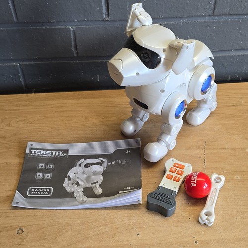 Teksta puppy robot dog - teksta,
