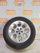 ALFA ROMEO MITO VELOCE T ALLOY WHEEL AND TYRE 205/60 R15 - AROUND 5MM OF TREAD